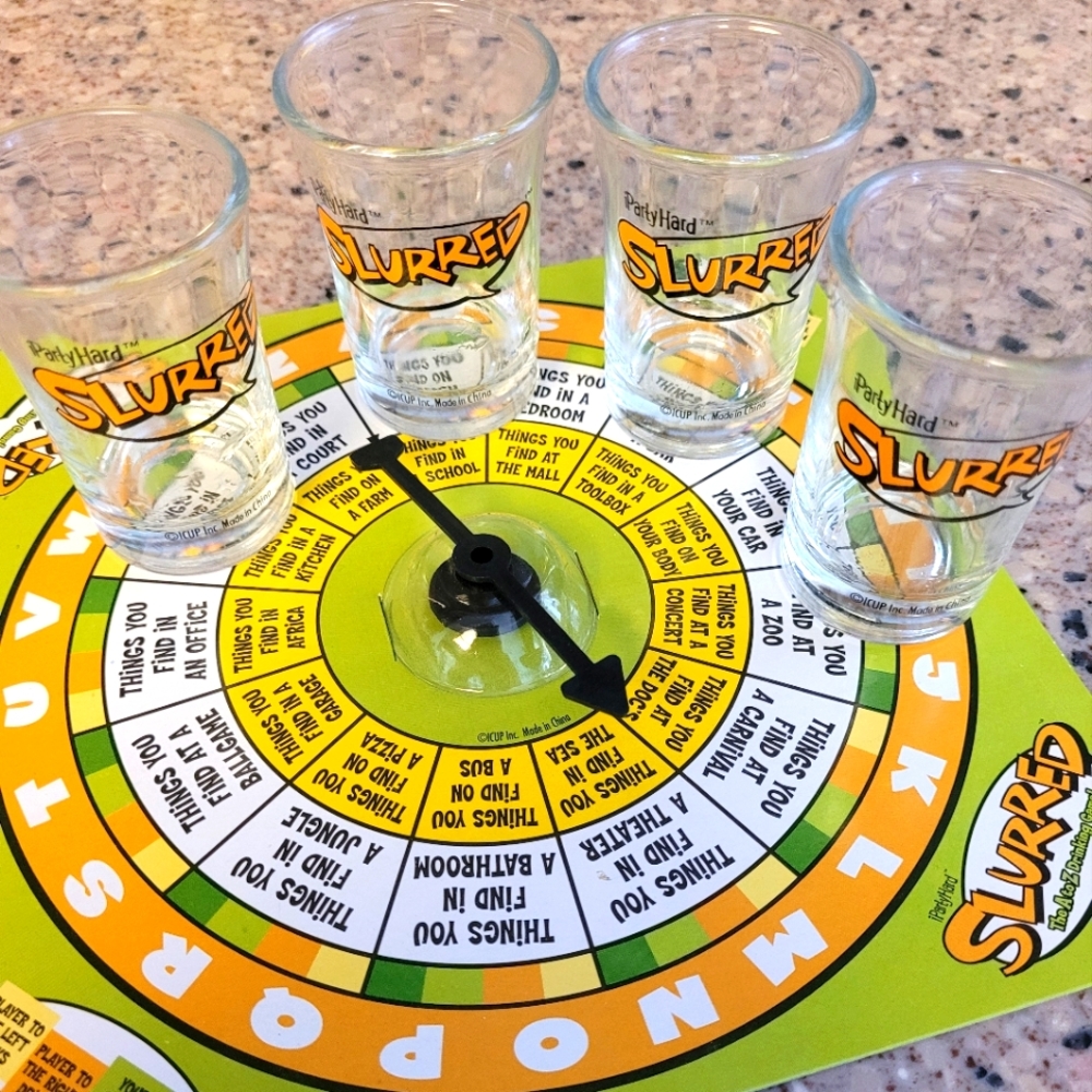Party/drinking game SLURRED
